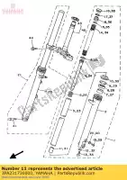 3PA231730000, Yamaha, spindel, conisch yamaha tzr 125, Nieuw