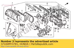 honda 37100MY3781 nenhuma descrição disponível no momento - Lado inferior