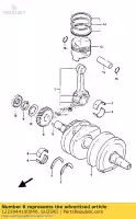 1222944100040, Suzuki, Metal,crankshaf suzuki gsx  s gs l e eu su gsxr gs450s gsx400es gs450es gsx400s gs450eseusu 400 450 , New