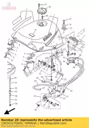 Qui puoi ordinare protezione, tubo (l110) da Yamaha , con numero parte 1JK243270000: