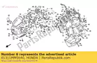 61311MM5640, Honda, telaio della cabina di guida honda cbr 1000 1988, Nuovo