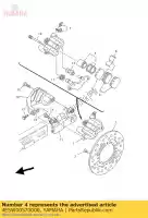 4ESW00570000, Yamaha, pistone completo, pinza yamaha  yz 65 80 85 1993 1994 1995 1996 1997 1998 1999 2000 2001 2002 2003 2004 2005 2006 2007 2008 2009 2010 2011 2012 2013 2014 2015 2016 2017 2018 2019 2020 2021, Nuovo