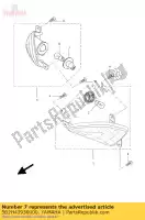 5B2H43930000, Yamaha, portalampada yamaha vp 125 250 2007 2008 2009 2010 2011 2012 2013 2015, Nuovo