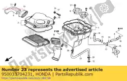 Here you can order the tube, vinyl, 11x15x420 from Honda, with part number 950033704231: