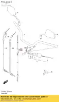 5820011J00, Suzuki, câble assy, ??embrayage suzuki dl v-strom v-strom 650 2012 2014 2015 2016 2017 2018 2019, Nouveau