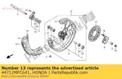 Tutaj możesz zamówić d? Tka, opona (pirelli) od Honda , z numerem części 44712MFC641: