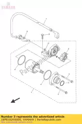 Tutaj możesz zamówić ? Ruba od Yamaha , z numerem części 18P818260000: