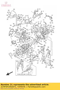 yamaha 2CMF842N00P3 cover 2 (1258/mdrm - Bottom side