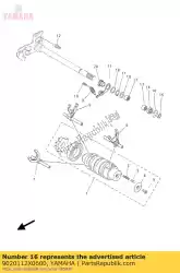 Qui puoi ordinare rondella, piastra da Yamaha , con numero parte 9020112X0600: