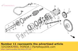 Aqui você pode pedir o cabo, motor de partida em Honda , com o número da peça 32420KRJ900: