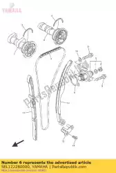 Here you can order the bolt from Yamaha, with part number 5EL122280000: