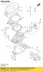 Here you can order the seal from Suzuki, with part number 0928644001: