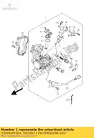 1340028H20, Suzuki, corpo assy, ??throt suzuki rm z450 450 , Novo