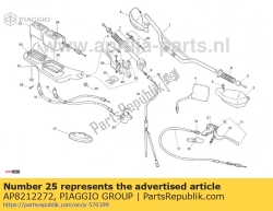 Aprilia AP8212272, Obrotomierz uszczelkowy, OEM: Aprilia AP8212272