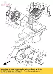 Aquí puede pedir cubierta, caja de cadena de Yamaha , con el número de pieza 3LD154180000: