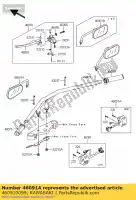 460910099, Kawasaki, housing-assy-control,rh kawasaki vn custom c classic b tourer vulcan lt d vn900 900 , New