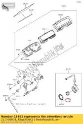 Aquí puede pedir imán, sensor de velocidad klx250s9f de Kawasaki , con el número de pieza 211920004: