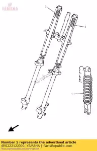 yamaha 4ES22212J000 wiosna (k = 5,4) - Dół