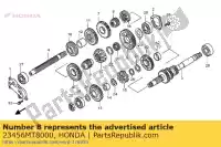 23456MT8000, Honda, ko?nierz, wielowypust, 28x43x34,4 honda gl 1500 1990 1991 1992 1993 1994 1995 1996 1997 1998 1999 2000 2001 2002, Nowy