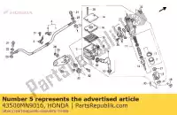 43500MN9016, Honda, m / c, assy., traseiro honda nx dominator  nx650 650 , Novo