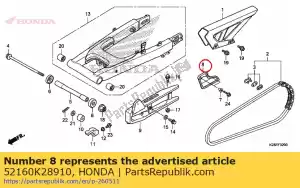 honda 52160K28910 os?ona, ?a?cuch - Dół