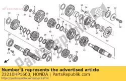 Tutaj możesz zamówić komp. Wa? U g?ównego (13 t) od Honda , z numerem części 23210HP1600: