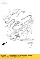 4417823H00, Suzuki, guide, réservoir de carburant suzuki gsx 1300 2008 2009 2010, Nouveau