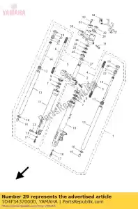 yamaha 1D4F34370000 ok?adka, korona - Dół