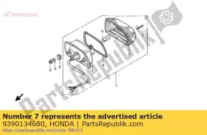 honda 9390134680 vite, maschiatura, 4x25 - Il fondo