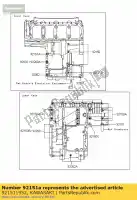 921511952, Kawasaki, bolt,6x55 kawasaki zrx  s r c zrx1200 zrx1200r zrx1200s zxr1200s 1200 , New