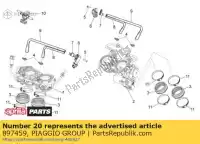 897459, Piaggio Group, Engranaje de segunda rueda aprilia  rsv rsv4 rsv4 tuono 1000 2011 2012 2013 2014, Nuevo