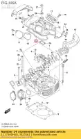 1117340H00, Suzuki, gasket,cyl head suzuki  vl vz 1500 2009 2010 2015 2016 2017 2018 2019, New