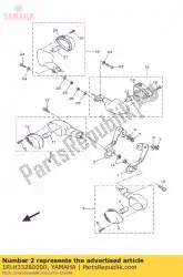 Qui puoi ordinare resta, lampeggiante 2 da Yamaha , con numero parte 1PLH33280000: