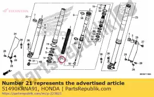 Honda 51490KRNA91 zestaw uszczelek fr. widelec - Dół