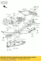 921610624, Kawasaki, amortecedor, lâmpada traseira l e r kawasaki er6n  d er6f er650 c ex650 er 6f abs 6n 650 , Novo