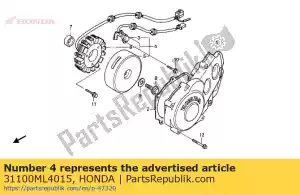 honda 31100ML4015 no description available at the moment - Bottom side