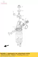 13S222101200, Yamaha, ensemble amortisseur, arrière yamaha yzf r 600 2008 2009 2010 2011, Nouveau