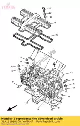 Here you can order the cylinder head assy from Yamaha, with part number 31A111010100:
