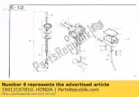 16013107810, Honda, conjunto flutuador honda cb xr 50 80 1971 1972 1973 1974 1975 1976 1977 1978 1979 1980 1981 1982 1985 1986 1987 1990 1991 1992 1993 1994, Novo