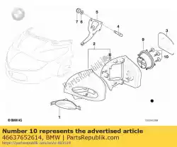 Here you can order the screw - kb 40x12        from BMW, with part number 46637652614: