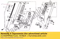 51400MM9671ZD, Honda, aucune description disponible pour le moment honda xl 600 1990, Nouveau