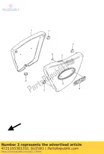 suzuki 472110530133J copertina, cornice lh - Il fondo