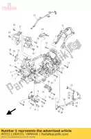 4XY211100033, Yamaha, komp. ramek. yamaha xvz xvztf 1300 1999 2001, Nowy