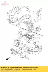 Ici, vous pouvez commander le assemblage d'entrée de tuyau auprès de Yamaha , avec le numéro de pièce 1D7139300000: