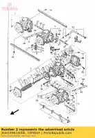 2GH149010000, Yamaha, carburateur assy 1 yamaha fzr 1000, Nouveau