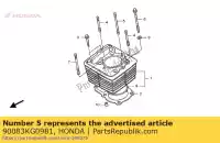 90083KG0981, Honda, perno, espárrago, 10x92 honda trx xr 400 1996 1997 1998 1999 2000 2001 2002 2003 2004 2005 2006 2007 2008, Nuevo