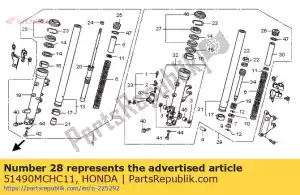 Honda 51490MCHC11 set di guarnizioni, fr. forchetta - Il fondo