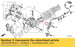 honda 38520MFRA01 aucune description disponible pour le moment - La partie au fond