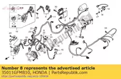 Aquí puede pedir juego de persianas, llave de Honda , con el número de pieza 35011GFMB10: