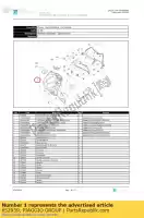 652939, Piaggio Group, Complete front top box     , New